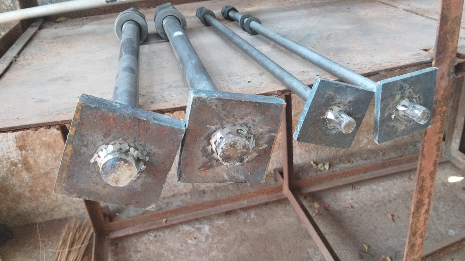 Plate Type Foundation Bolts
